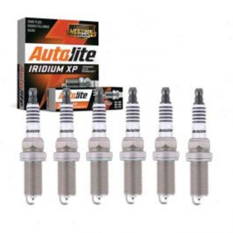 6 pc Autolite Iridium XP Spark Plug for 2009 Hyundai Genesis 3.8L V6