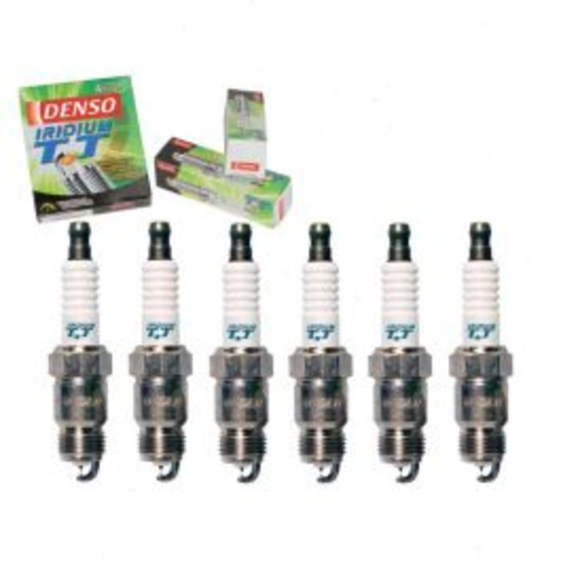 6 pc DENSO Iridium TT Spark Plugs for 1979-1989 GMC P2500 4.8L L6