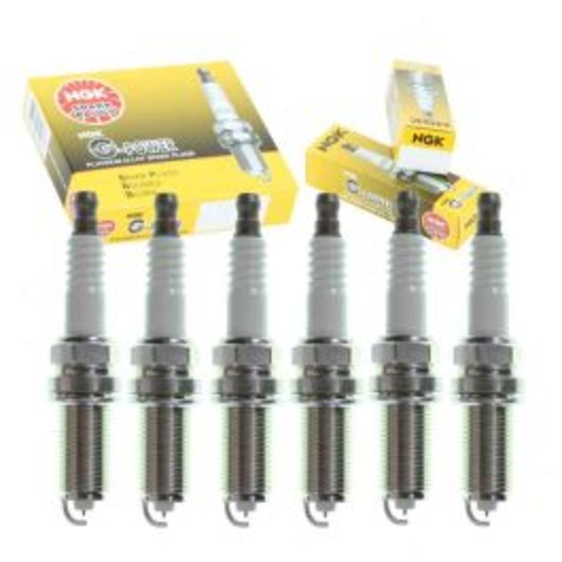 6 pc NGK G-Power Spark Plugs for 2006 BMW 325i 3.0L L6