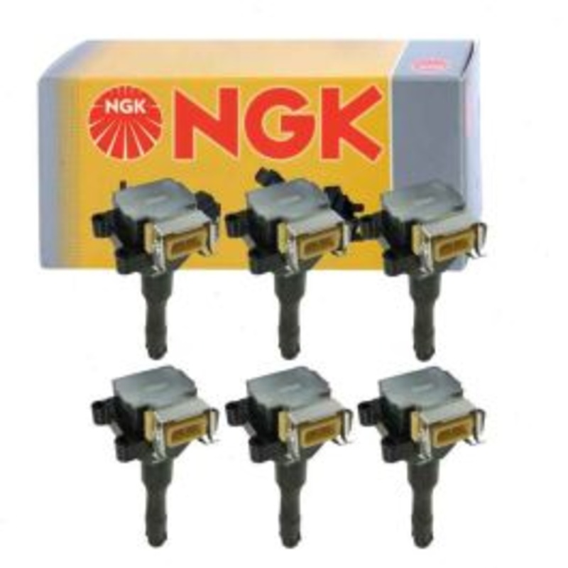 6 pc NGK Ignition Coils for 1992-1995 BMW 325is 2.5L L6
