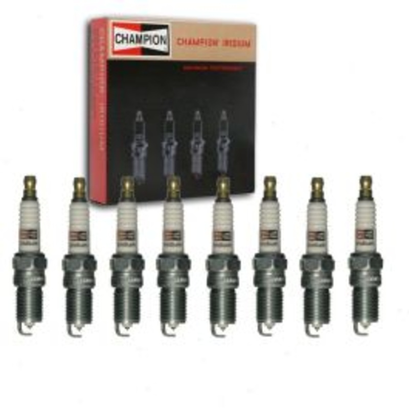 8 pc Champion Iridium Spark Plugs for 1996-2000 Chevrolet C2500 5.0L 5.7L V8