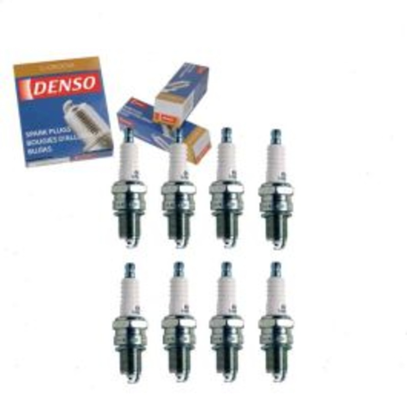 8 pc DENSO Standard U-Groove Spark Plugs for 1967 Dodge W100 Series 5.2L V8