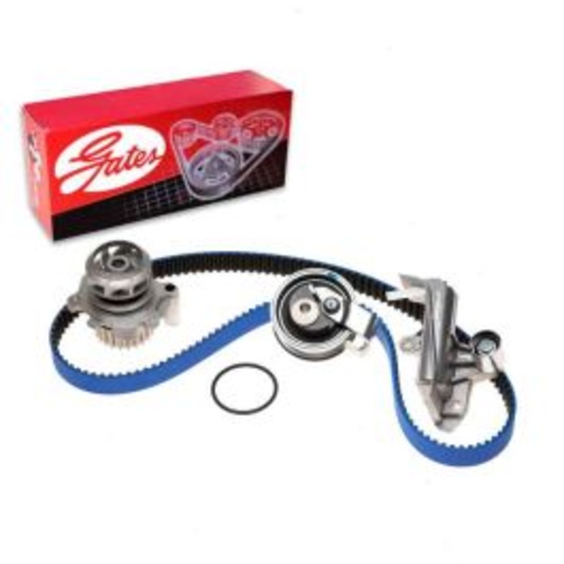 Gates RPM Timing Belt Kit w Water Pump for 2001-2005 Volkswagen Passat 1.8L 4.0L L4 W8