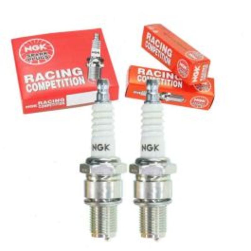 2 pc NGK Racing 4074 R6061-9 Spark Plugs
