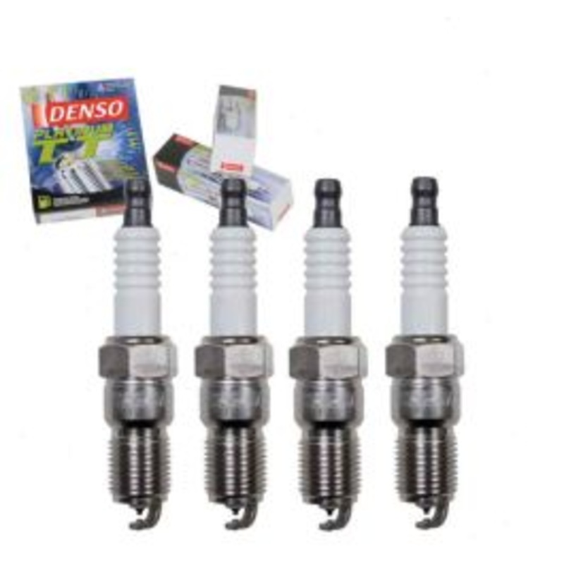 4 pc DENSO Platinum TT Spark Plugs for 1983-1984 Mercury Capri 2.3L L4