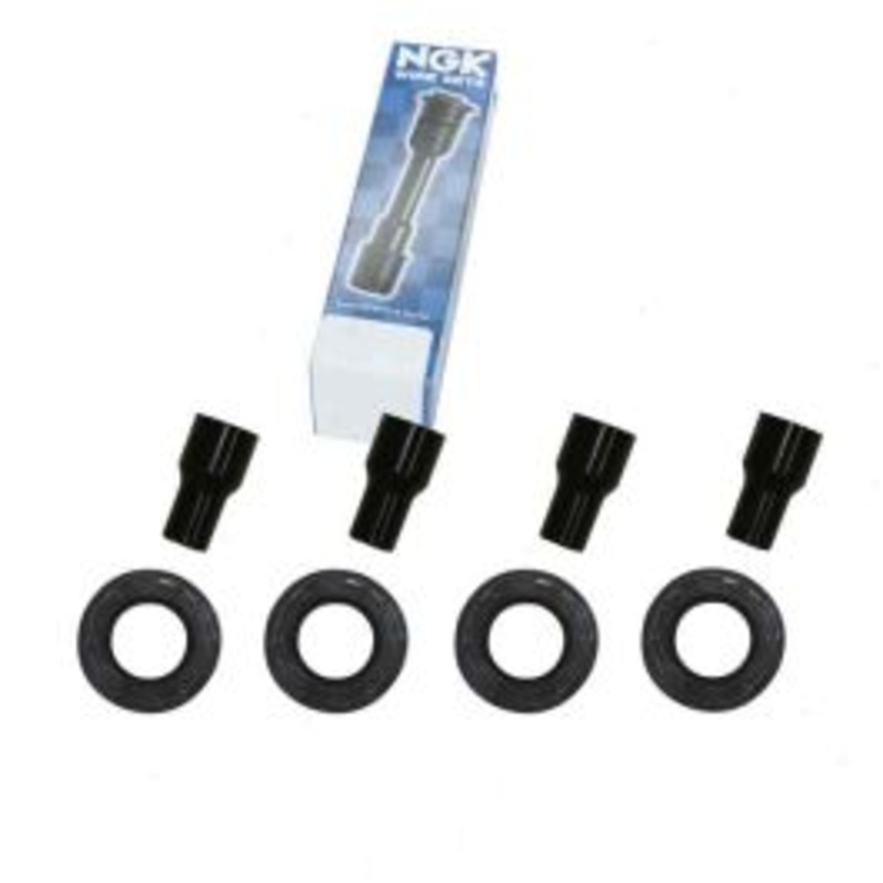 4 pc NGK Ignition Coil Boots for 2004-2006 Scion xA 1.5L L4