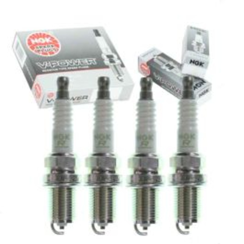 4 pc NGK V-Power Spark Plugs for 1990-1994 Mazda Protege 1.8L L4