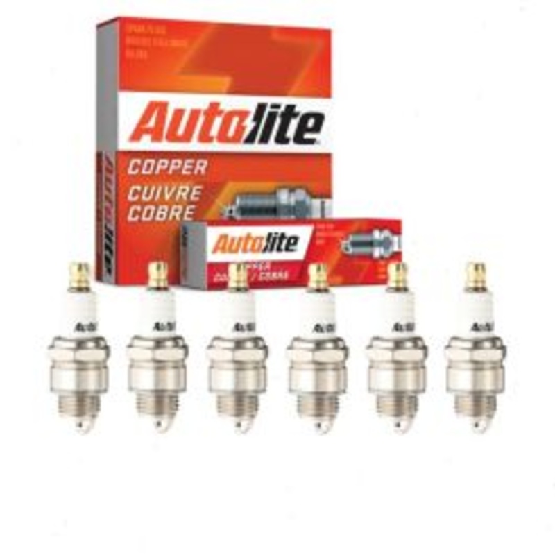 6 pc Autolite Copper Core 2984 Spark Plugs