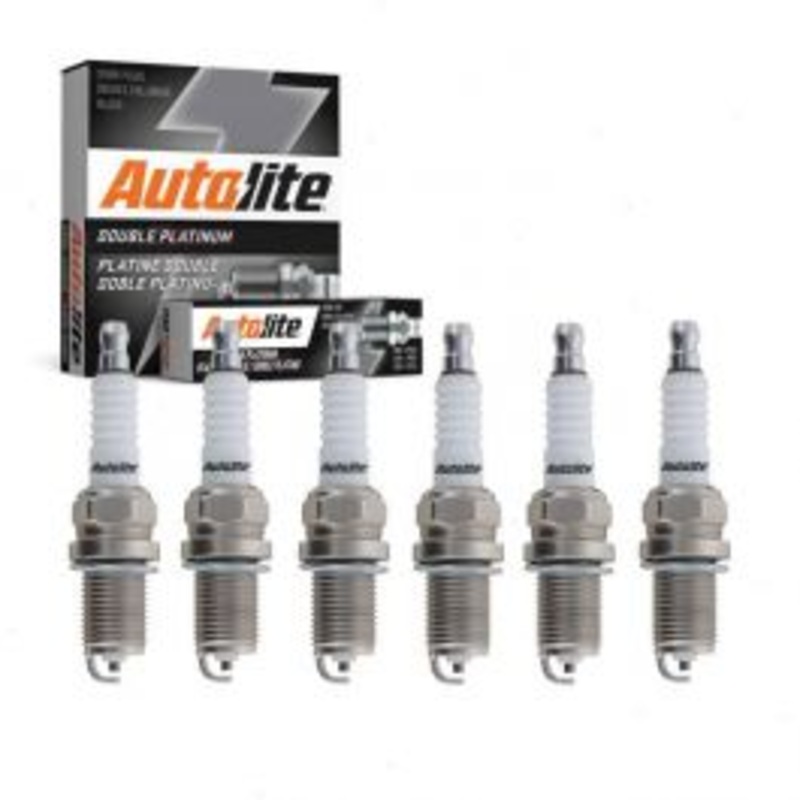 6 pc Autolite Double Platinum Spark Plug for 2004-2006 Chevrolet Epica