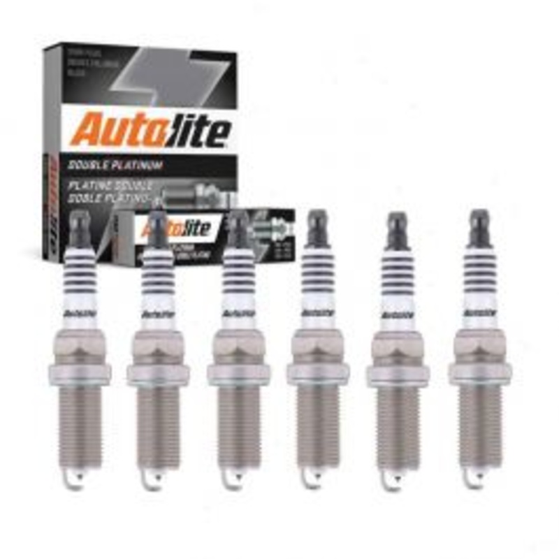 6 pc Autolite Double Platinum Spark Plug for 2018-2019 Lexus LC500h