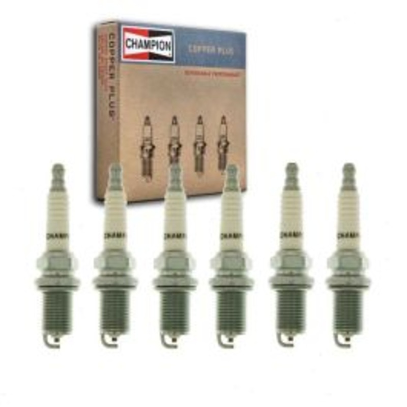 6 pc Champion Copper Plus 444 RC7YC3 Spark Plugs