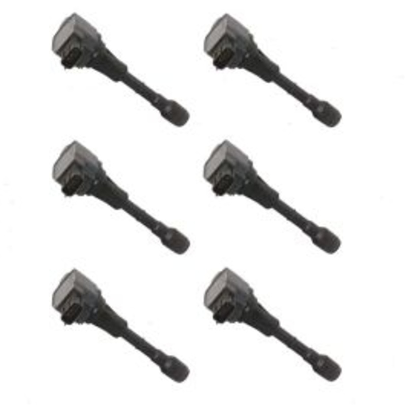 6 pc Hitachi Ignition Coils for 2008-2013 Infiniti G37 3.7L V6