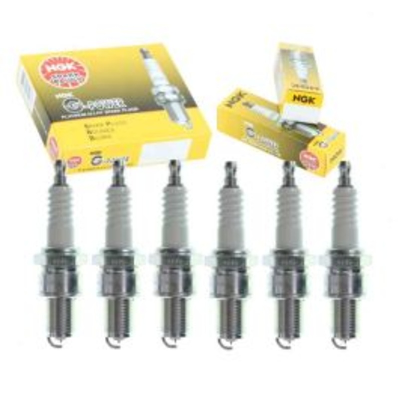 6 pc NGK G-Power Spark Plugs for 1967 Mercedes-Benz 250SL 2.5L L6