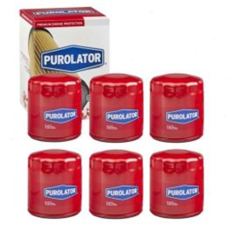6 pc Purolator L10111 Engine Oil Filters
