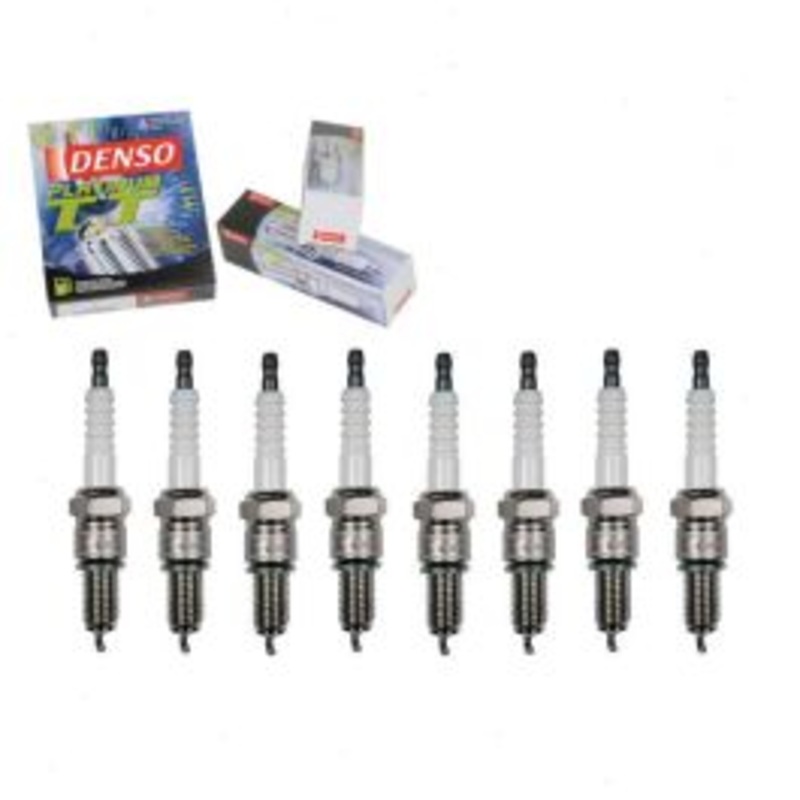 8 pc DENSO Platinum TT Spark Plugs for 1973-1974 Mercedes-Benz 450SEL 4.5L V8