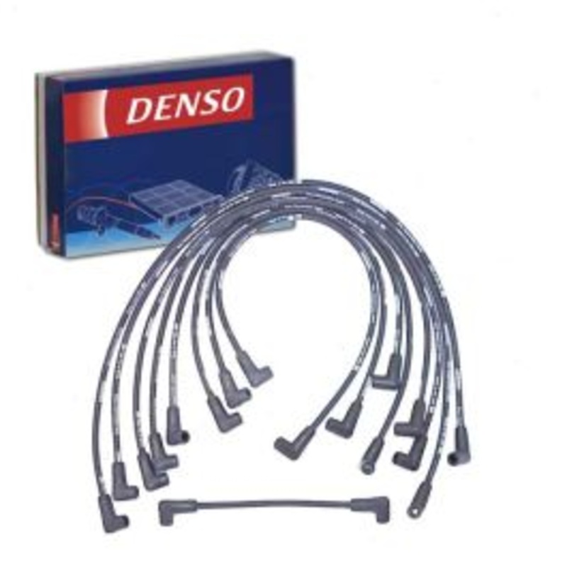 DENSO Spark Plug Wire Set for 1992-1993 Chevrolet C1500 Suburban 5.7L V8