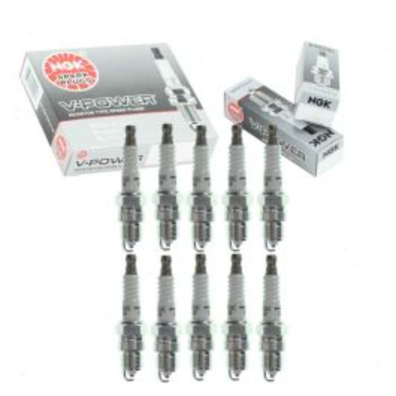 10 pc NGK V-Power 2771 UR5 Spark Plugs