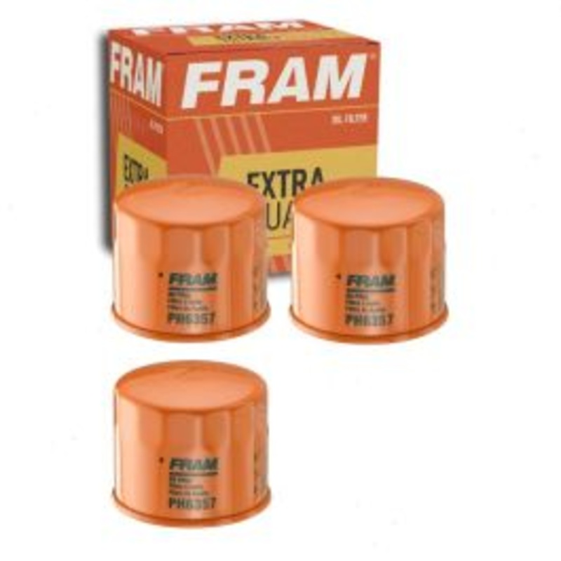3 pc FRAM Extra Guard PH6357 Engine Oil Filters