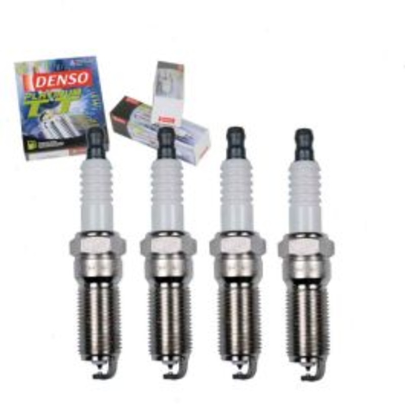4 pc DENSO Platinum TT Spark Plugs for 1999-2002 Mercury Cougar 2.0L L4