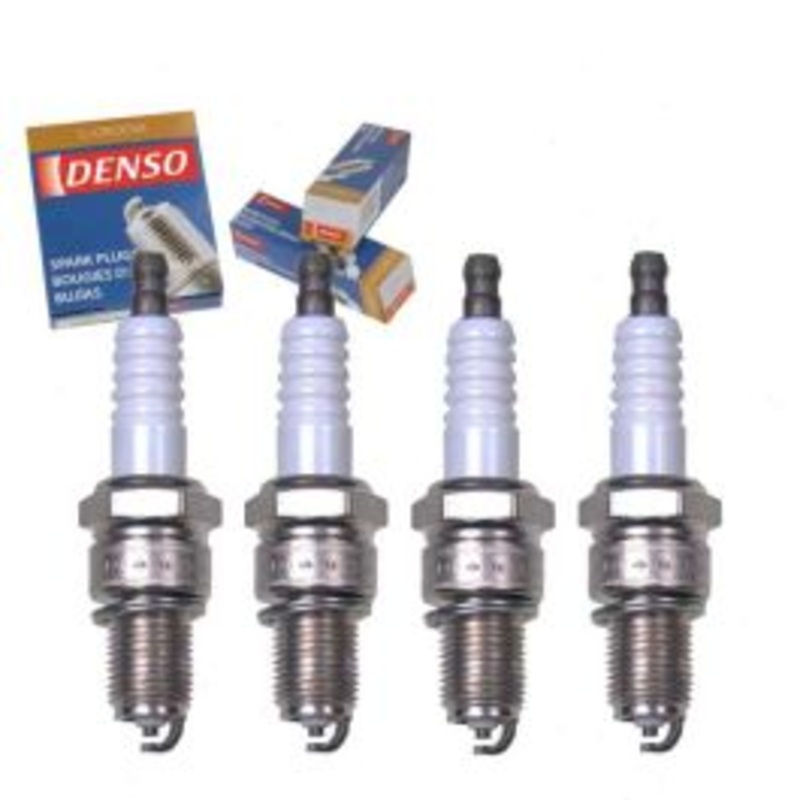 4 pc DENSO Standard U-Groove Spark Plugs for 1987 Buick Skyhawk 2.0L L4