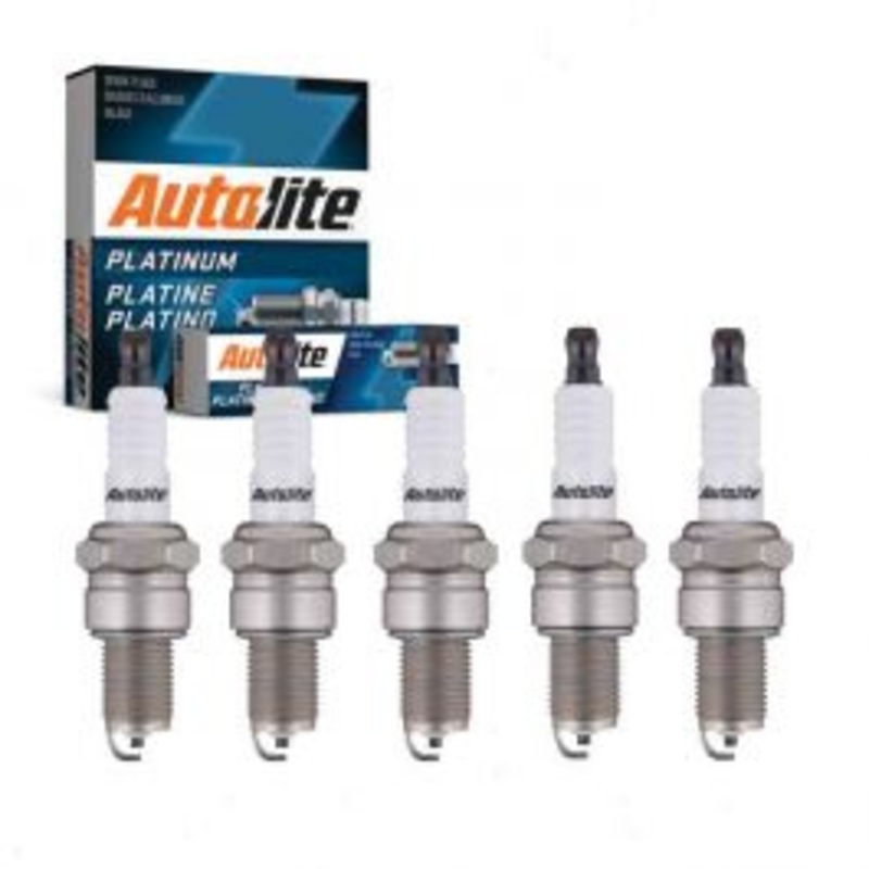 5 pc Autolite Platinum Spark Plug for 1989-1991 Audi 200 Quattro