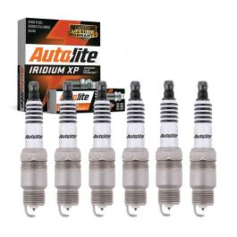 6 pc Autolite Iridium XP Spark Plug for 1985-1987 GMC Caballero 4.3L V6