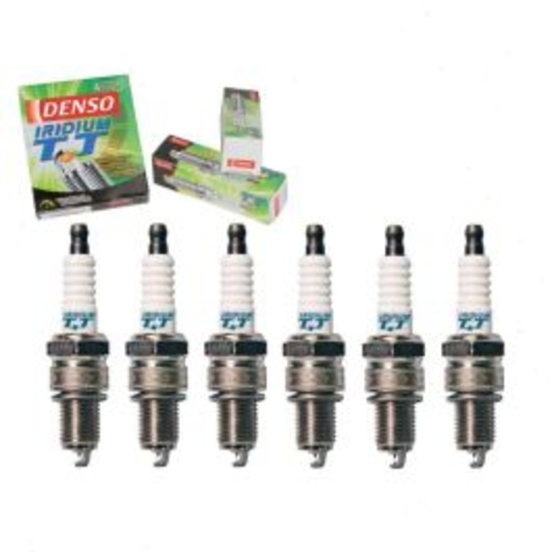 6 pc DENSO Iridium TT Spark Plugs for 1971-1974 BMW 3.0CSi 3.0L L6