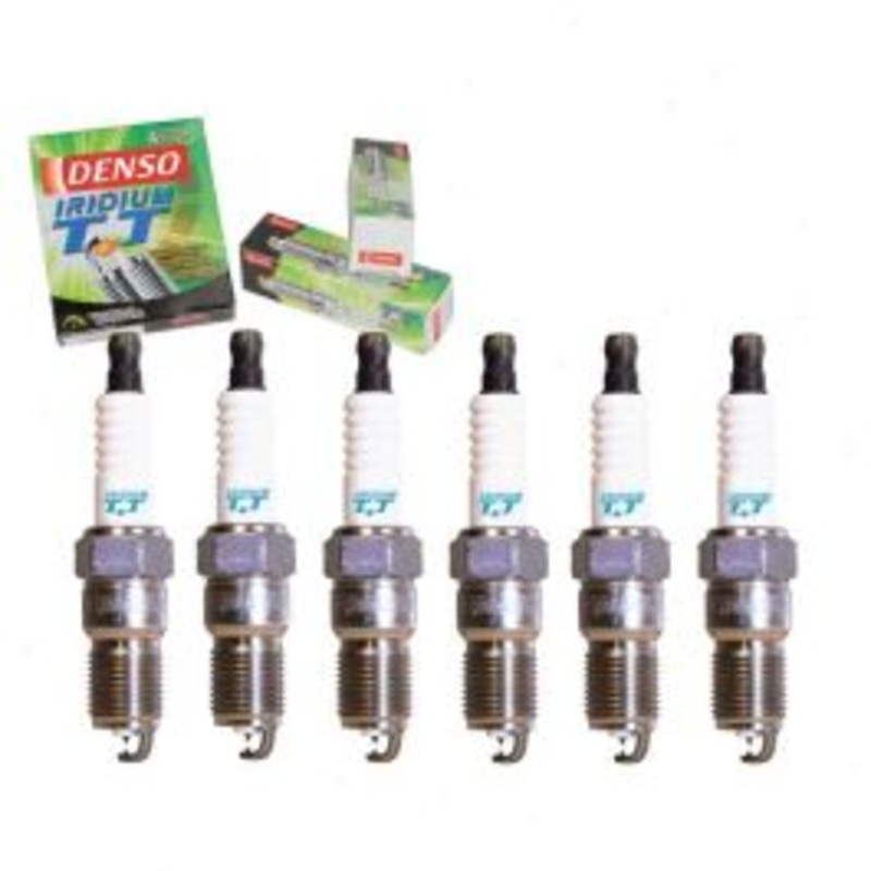 6 pc DENSO Iridium TT Spark Plugs for 2003 Mazda 6 3.0L V6