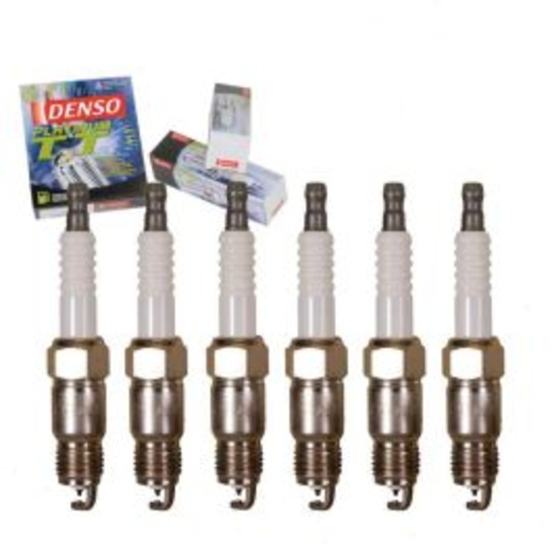 6 pc DENSO Platinum TT Spark Plugs for 1985 Chevrolet C10 4.3L V6