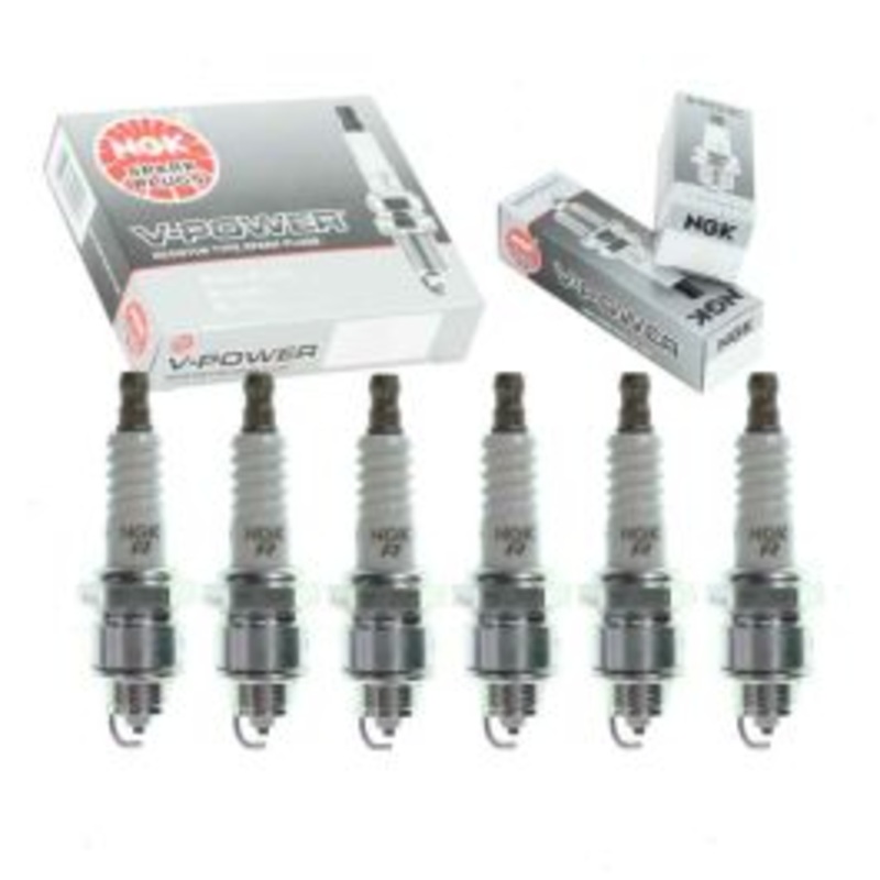 6 pc NGK V-Power 4536 XR45 Spark Plugs