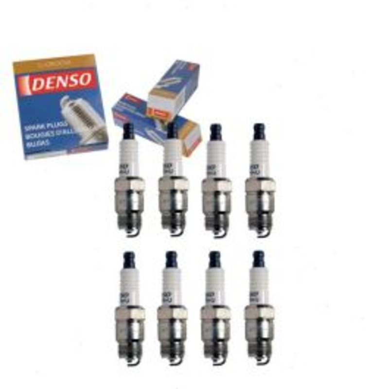 8 pc DENSO Standard U-Groove Spark Plugs for 1972-1973 Pontiac GTO 6.6L V8