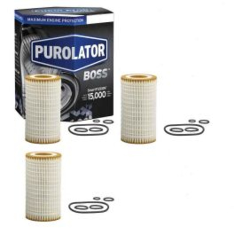 3 pc Purolator BOSS PBL25277 Engine Oil Filters