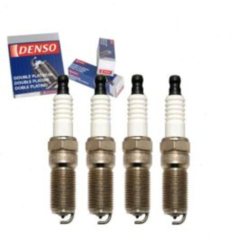 4 pc DENSO Double Platinum Spark Plugs for 2004-2010 Chevrolet Malibu 2.2L 2.4L L4