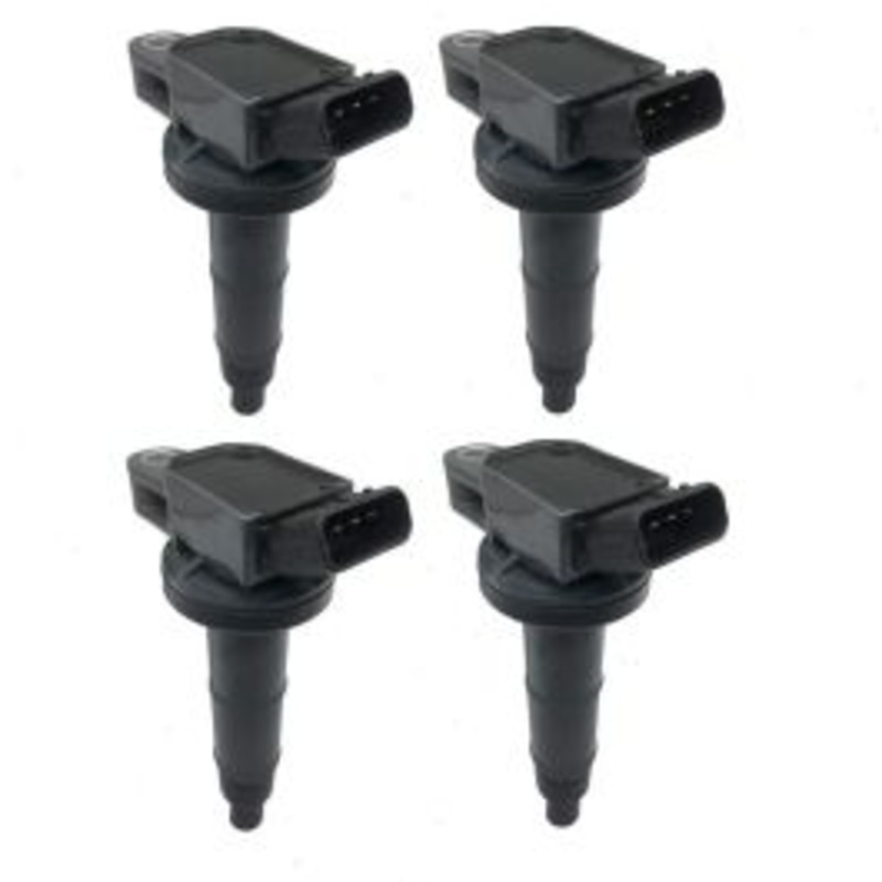 4 pc Hitachi Ignition Coils for 2009-2013 Toyota Matrix 2.4L L4