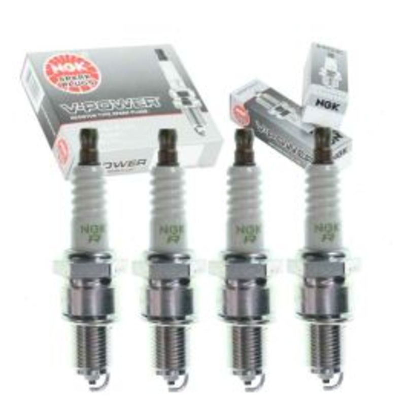 4 pc NGK V-Power Spark Plugs for 1968-1970 Nissan 2000 2.0L L4