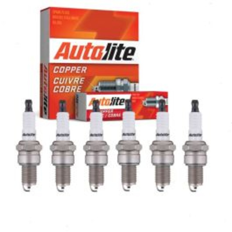 6 pc Autolite Copper Core Spark Plug for 1965-1967 American Motors Marlin