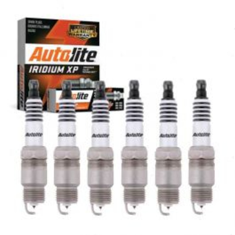 6 pc Autolite Iridium XP Spark Plug for 1985-1992 Chevrolet Caprice 4.3L V6