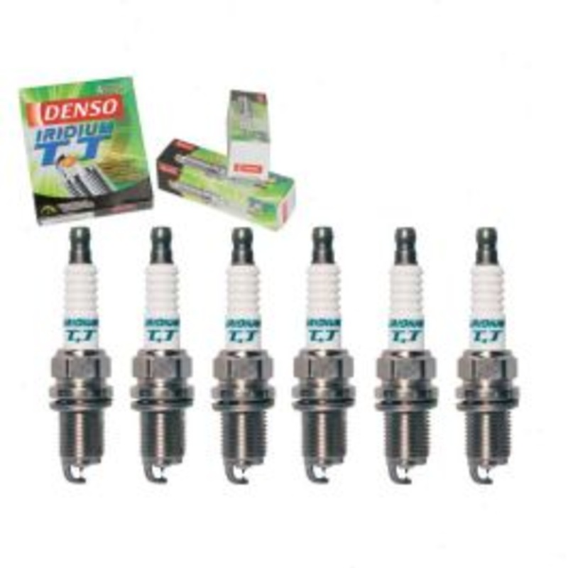 6 pc DENSO Iridium TT Spark Plugs for 2001-2005 BMW 330xi 3.0L L6