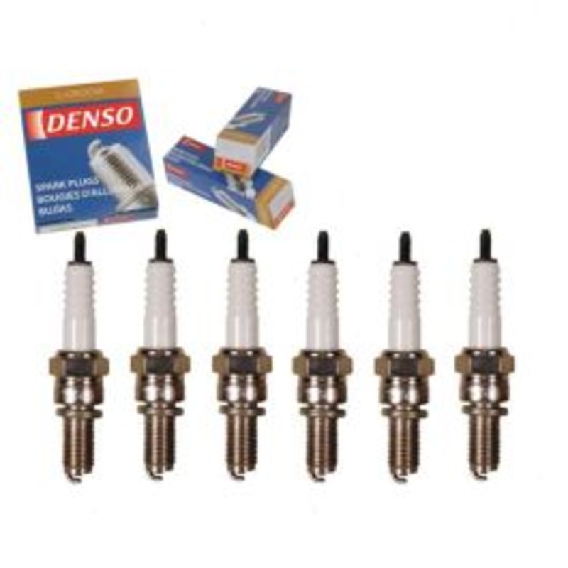 6 pc DENSO Standard U-Groove Spark Plugs for 1988-2000 Dodge Grand Caravan 3.0L 3.3L 3.8L V6