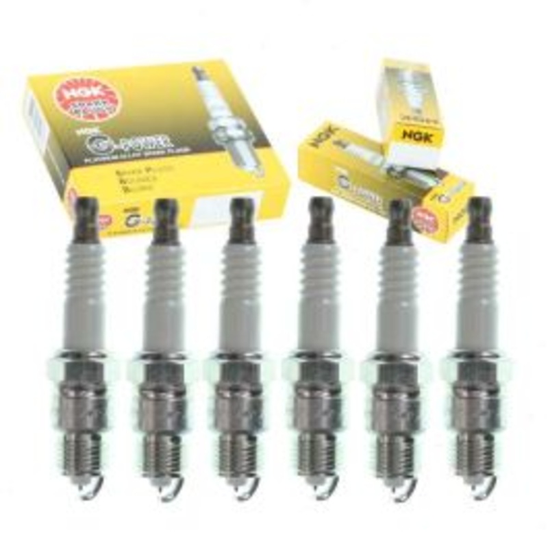 6 pc NGK G-Power Spark Plugs for 1975-1976 Dodge Dart 3.7L L6