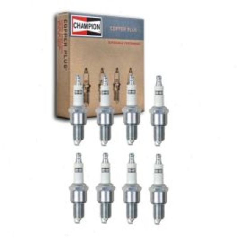 8 pc Champion Copper Plus Spark Plugs for 1986-1992 Dodge W250 5.2L 5.9L V8