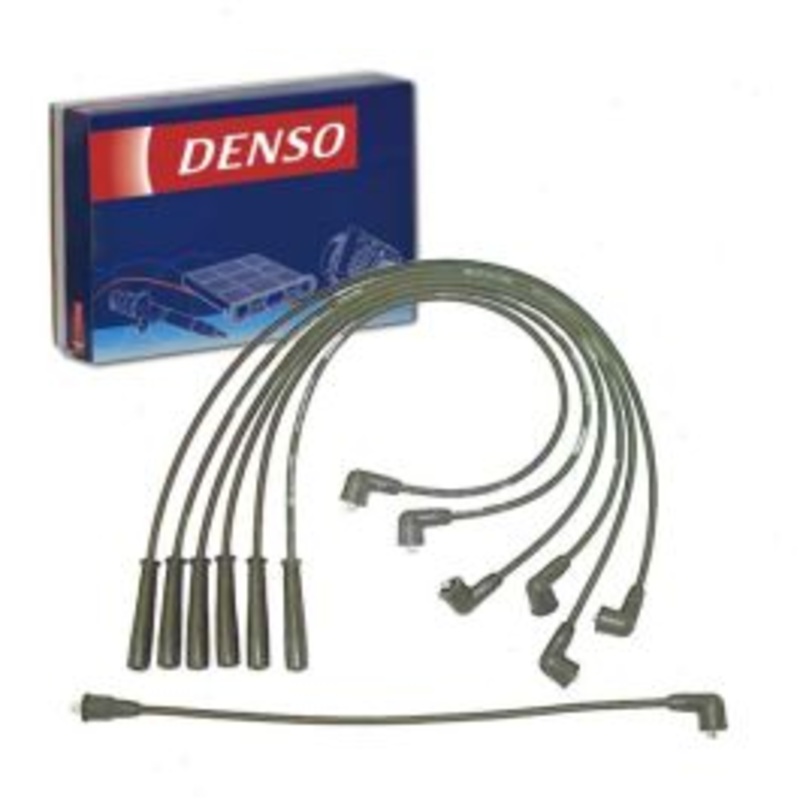 DENSO Spark Plug Wire Set for 1974-1975 Nissan 260Z 2.6L L6