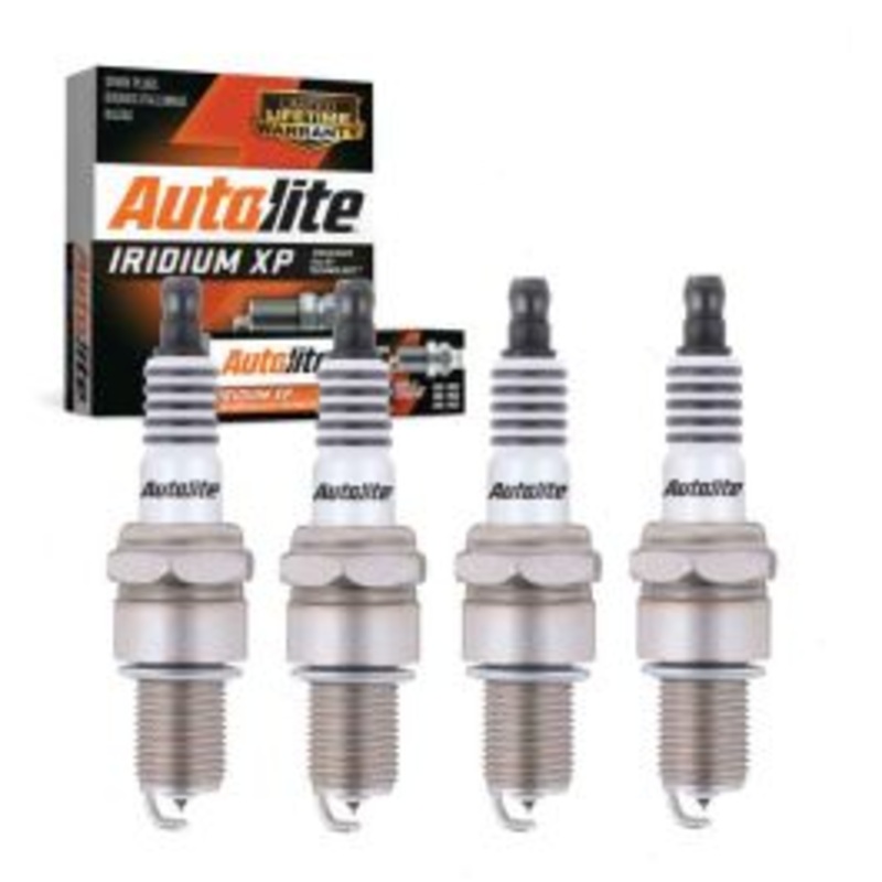4 pc Autolite Iridium XP Spark Plug for 1972-1989 Subaru GL 1.3L 1.4L 1.6L