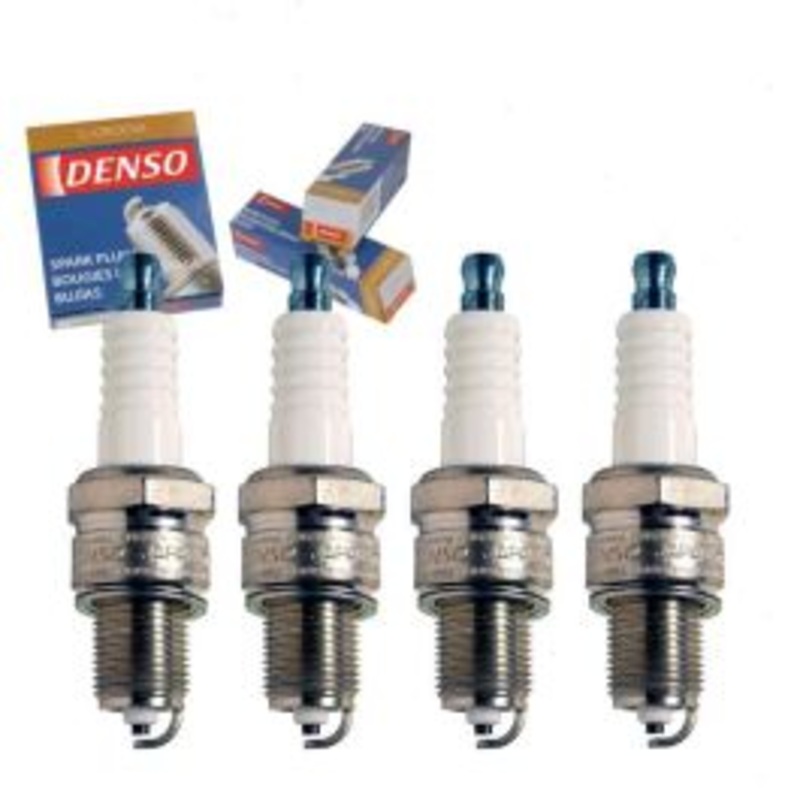 4 pc DENSO Standard U-Groove Spark Plugs for 1977 Renault R17 1.6L L4
