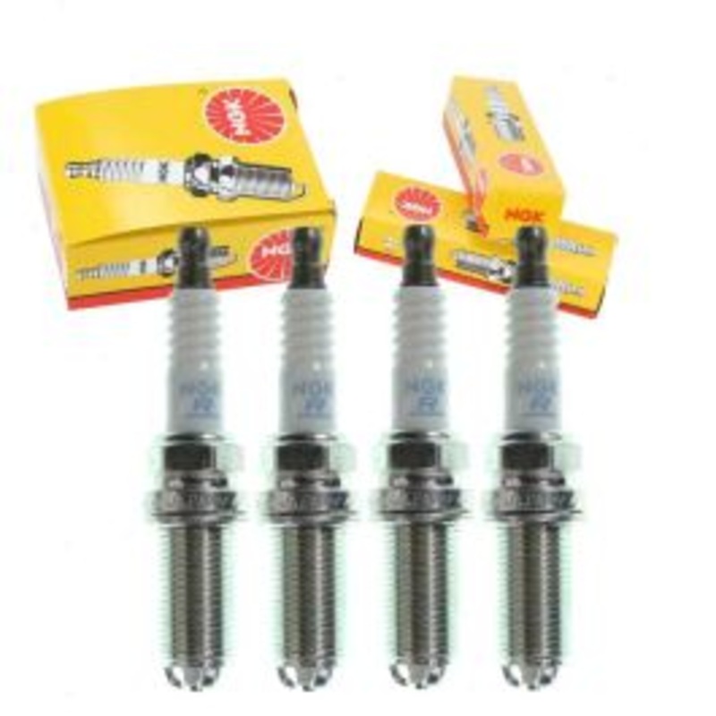 4 pc NGK Standard 6490 LFR6D Spark Plugs