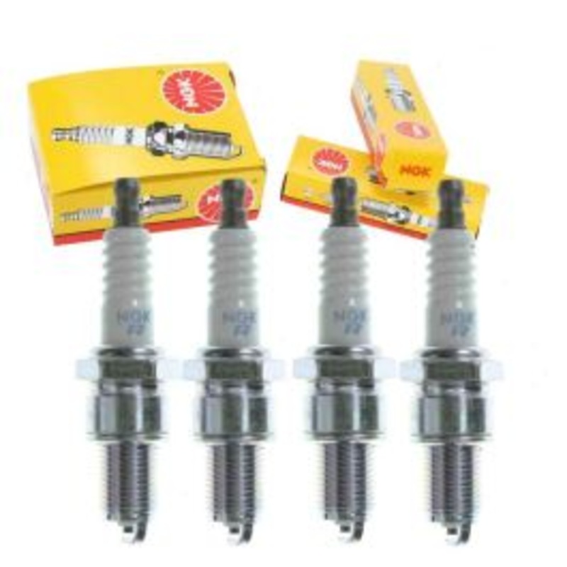 4 pc NGK Standard Spark Plugs for 1983-1988 Nissan Pulsar NX 1.6L L4