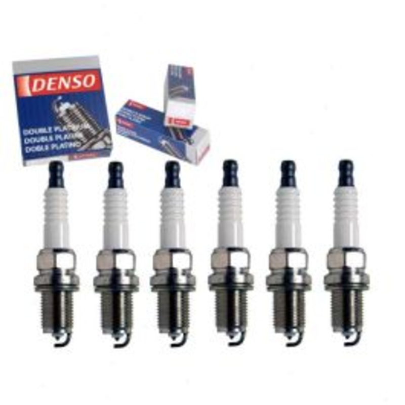6 pc DENSO Double Platinum Spark Plugs for 1997 Infiniti QX4 3.3L V6