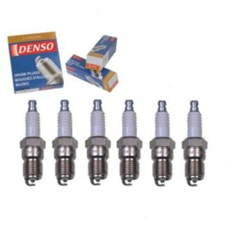 6 pc DENSO Standard U-Groove Spark Plugs for 1997-1998 Oldsmobile Regency 3.8L V6