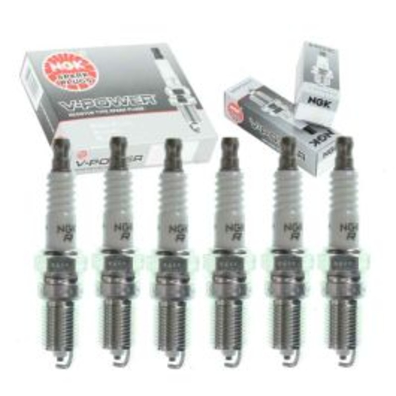 6 pc NGK V-Power Spark Plugs for 1987-1990 Chevrolet Celebrity 2.8L 3.1L V6