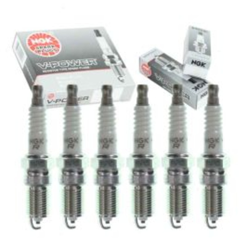 6 pc NGK V-Power Spark Plugs for 1988-1996 Oldsmobile 98 3.8L V6